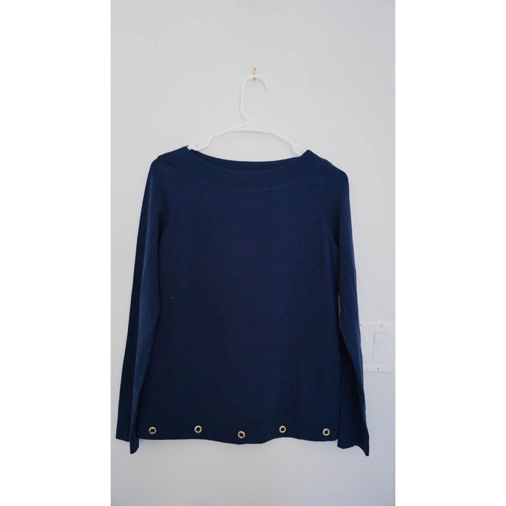 Lilly Pulitzer Navy Jojo top
